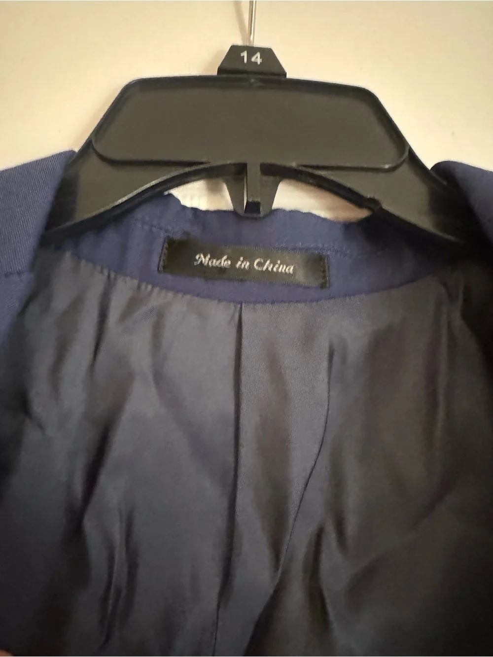Calvin Klein tailored navy